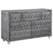 Coaster Deanna 7-drawer Rectangular Dresser Grey Default Title