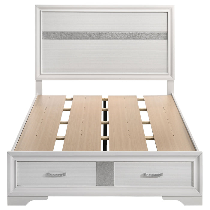 Coaster Miranda 2-drawer Storage Bed White Twin