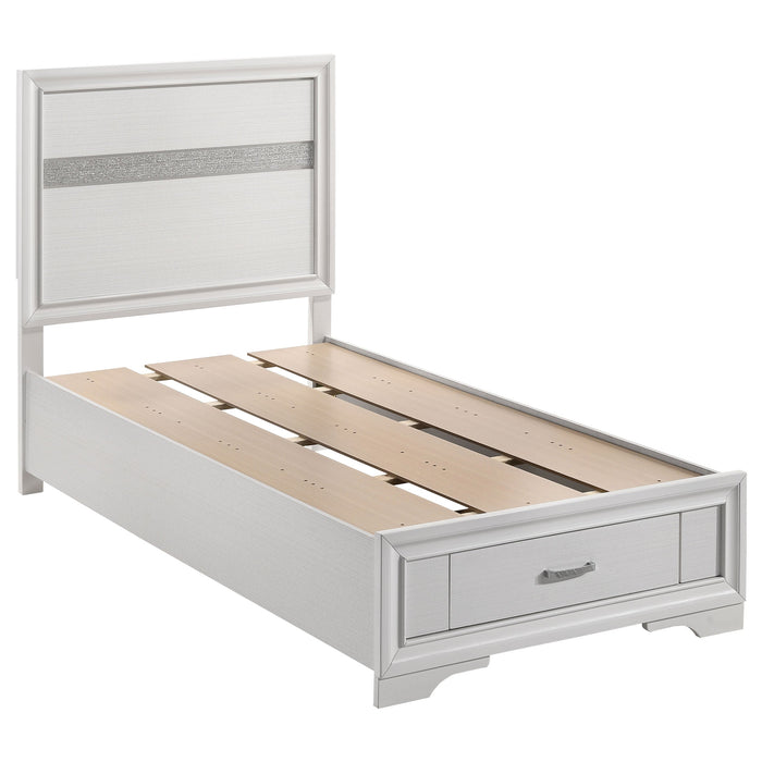 Coaster Miranda 2-drawer Storage Bed White Twin