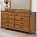 Coaster Brenner 8-drawer Dresser Rustic Honey Default Title