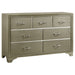 Coaster Beaumont 7-drawer Rectangular Dresser Champagne Default Title