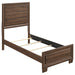 Coaster Brandon Panel Bed Medium Warm Brown Twin