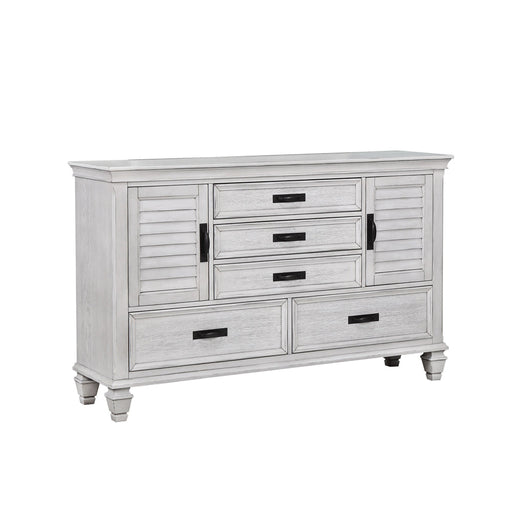 Coaster Franco 5-drawer Dresser Antique White Default Title