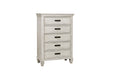 Coaster Franco 5-drawer Chest Antique White Default Title