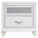 Coaster Barzini 2-drawer Nightstand White Default Title