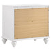 Coaster Barzini 2-drawer Nightstand White Default Title