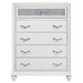 Coaster Barzini 5-drawer Chest White Default Title