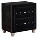 Coaster Deanna 2-drawer Rectangular Nightstand Black Default Title