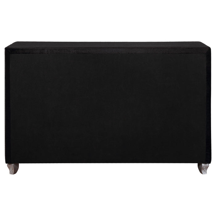 Coaster Deanna 7-drawer Rectangular Dresser Black Default Title