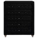 Coaster Deanna Deanna 5-drawer Rectangular Chest Black Default Title