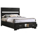 Coaster Miranda 2-drawer Storage Bed Black Twin