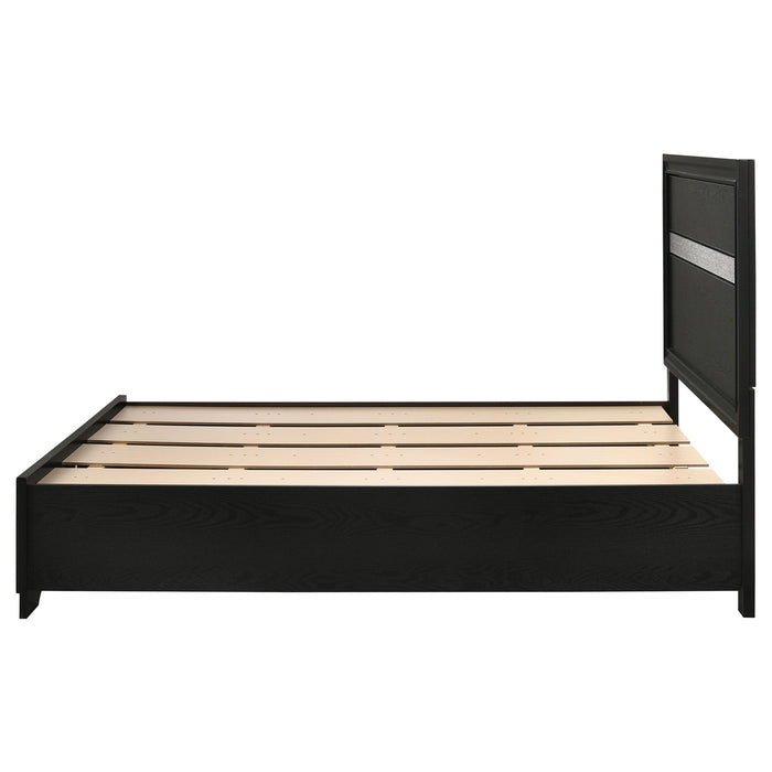 Coaster Miranda 2-drawer Storage Bed Black Twin