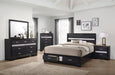 Coaster Miranda Platform Storage Bedroom Set Eastern King Set of 4