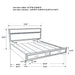 Coaster Miranda 2-drawer Storage Bed Black Twin