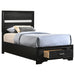 Coaster Miranda 2-drawer Storage Bed Black Twin