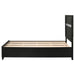 Coaster Miranda 2-drawer Storage Bed Black Twin