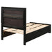 Coaster Miranda 2-drawer Storage Bed Black Twin