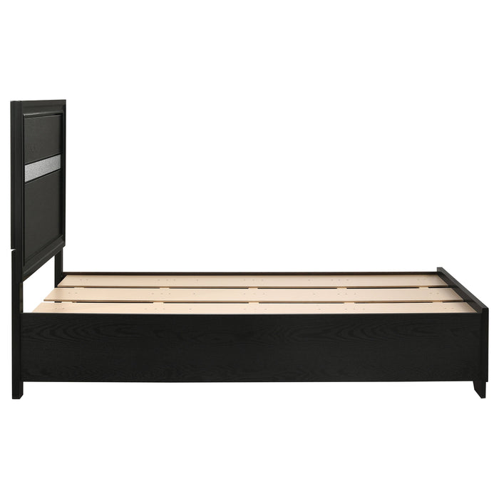 Coaster Miranda 2-drawer Storage Bed Black Twin