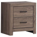 Coaster Brantford Storage Bedroom Set Barrel Oak Eastern King Set of 5