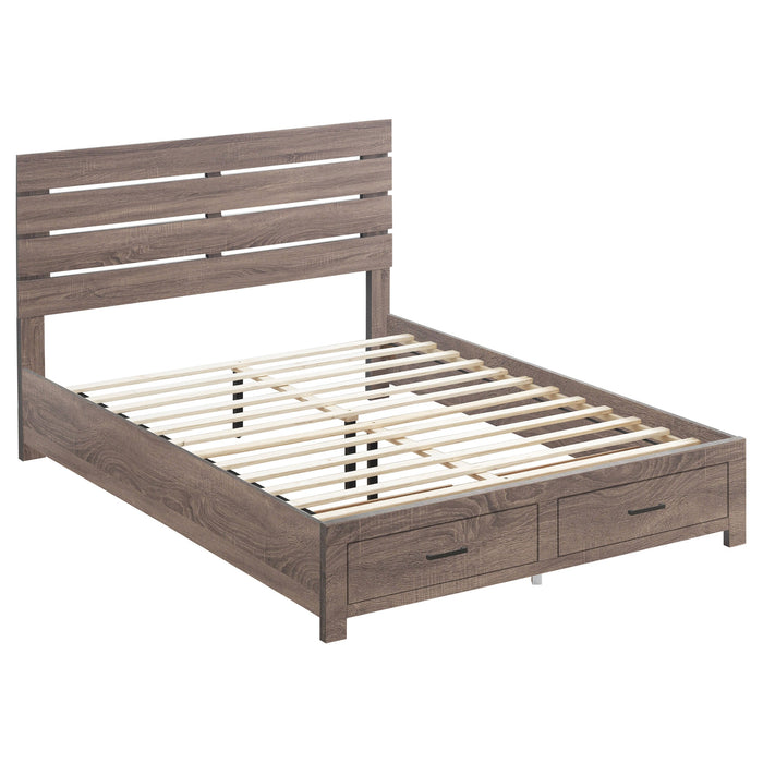 Coaster Brantford Storage Bed Barrel Oak Eastern King