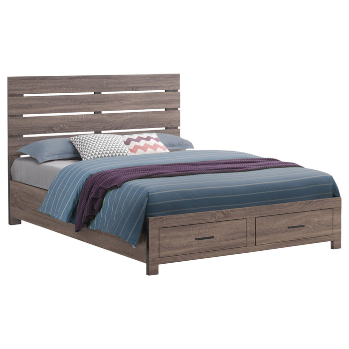 Coaster Brantford Storage Bed Barrel Oak Eastern King