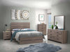 Coaster Brantford Panel Bed Barrel Oak Eastern King