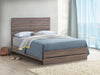 Coaster Brantford Panel Bed Barrel Oak Eastern King