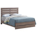 Coaster Brantford Panel Bed Barrel Oak Eastern King