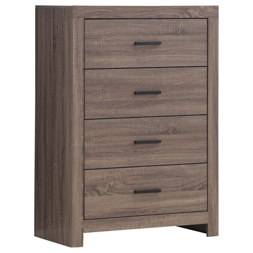 Coaster Brantford 4-drawer Chest Barrel Oak Default Title