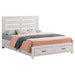 Coaster Brantford Storage Bed Coastal White Eastern King