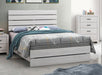 Coaster Brantford Panel Bed Coastal White Eastern King