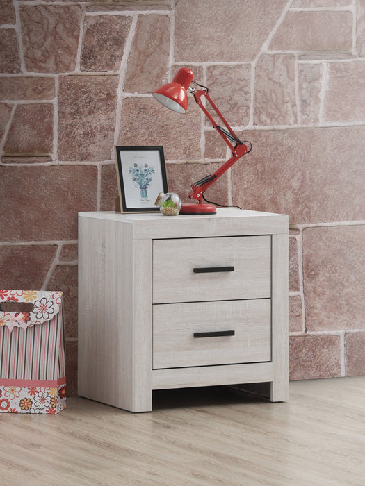 Coaster Brantford 2-drawer Nightstand Coastal White Default Title