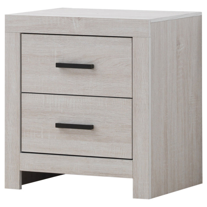 Coaster Brantford 2-drawer Nightstand Coastal White Default Title