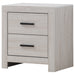 Coaster Brantford 2-drawer Nightstand Coastal White Default Title