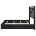 Coaster Blacktoft Panel Bed Black King