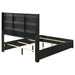 Coaster Blacktoft Panel Bed Black King