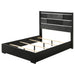 Coaster Blacktoft Panel Bed Black King