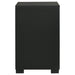 Coaster Blacktoft 2-drawer Nightstand Black Default Title