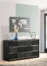 Coaster Blacktoft 6-drawer Dresser Black Default Title