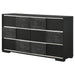 Coaster Blacktoft 6-drawer Dresser Black Default Title