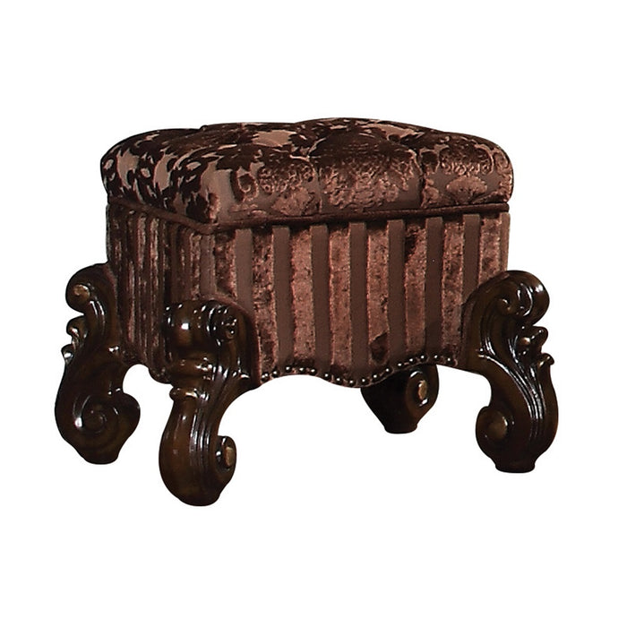 Versailles 19"H Upholstered Vanity Stool