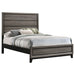 Coaster Watson Bed Grey Oak and Black Twin