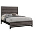 Coaster Watson Bed Grey Oak and Black Twin