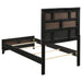 Coaster Watson Bed Grey Oak and Black Twin