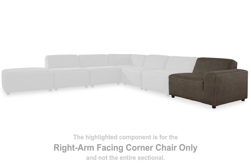 Allena Sectional Loveseat