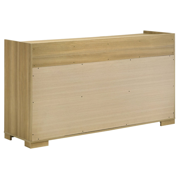 Hyland 6-drawer Dresser Natural