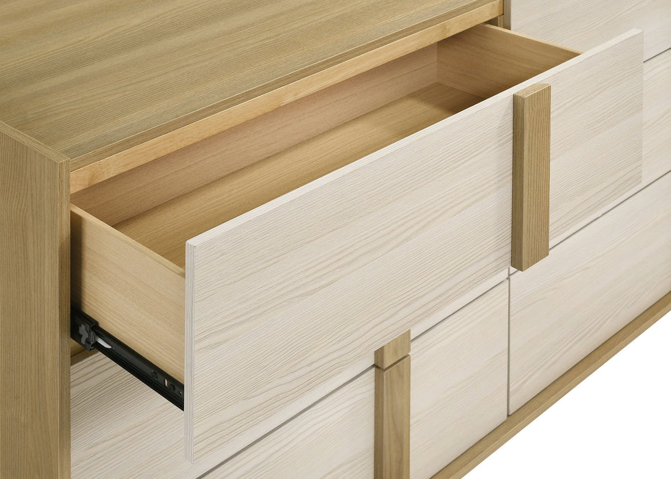 Hyland 6-drawer Dresser Natural