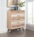 Coaster Marlow 5-drawer Chest Rough Sawn Multi Default Title