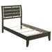 Coaster Serenity Panel Bed Mod Grey Twin