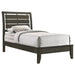 Coaster Serenity Panel Bed Mod Grey Twin